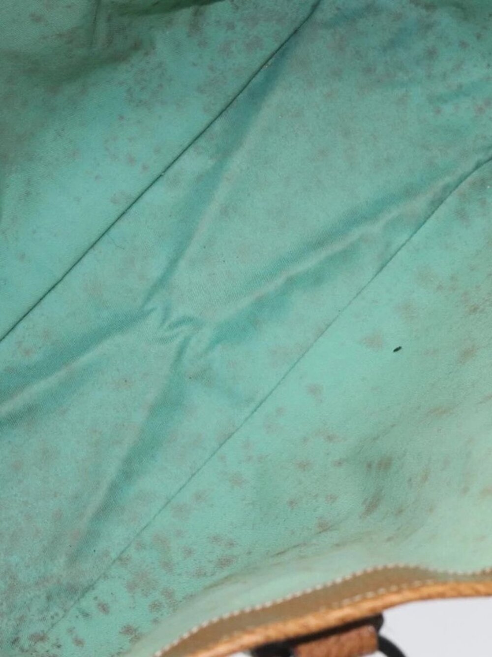 GUCCI GG Canvas Tote Bag Turquoise Blue 113017 Auth 115077 - Picture 14 of 16